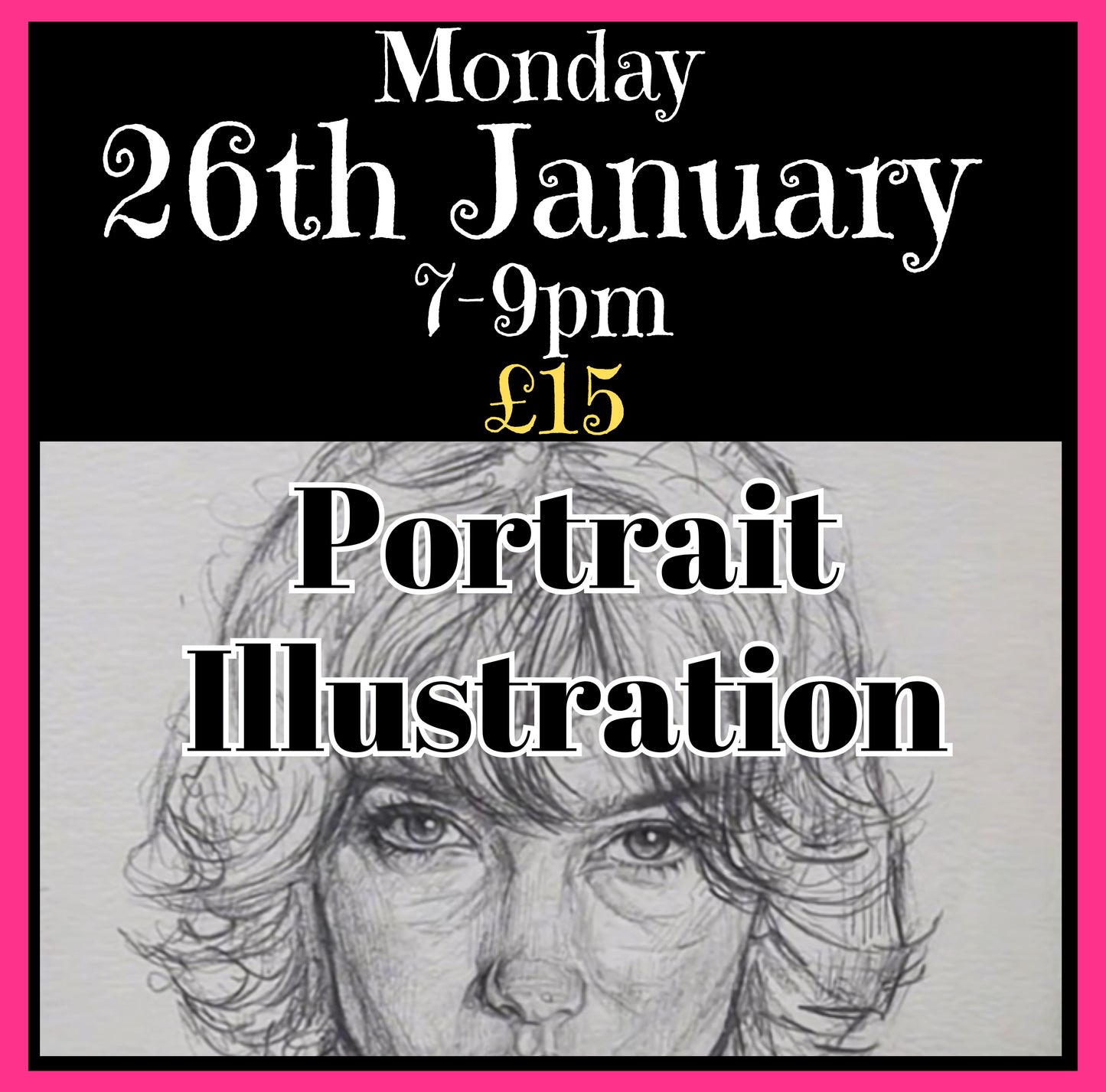 2. 26th January - Portrait Illustration