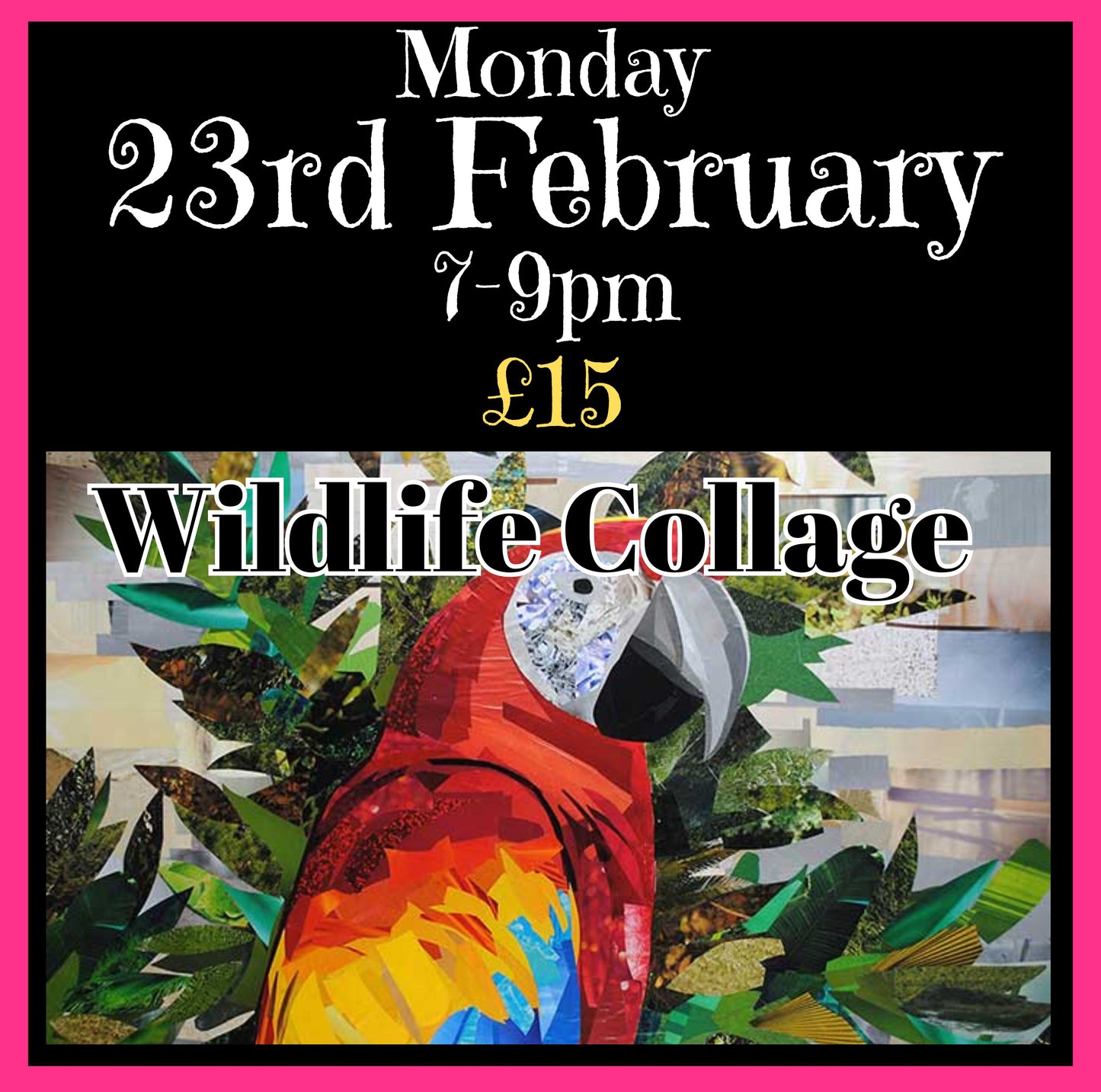 4. 23rd February - Wildlife Collage