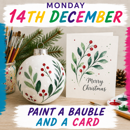 Session 7 ... 14th Dec - Bauble & Card
